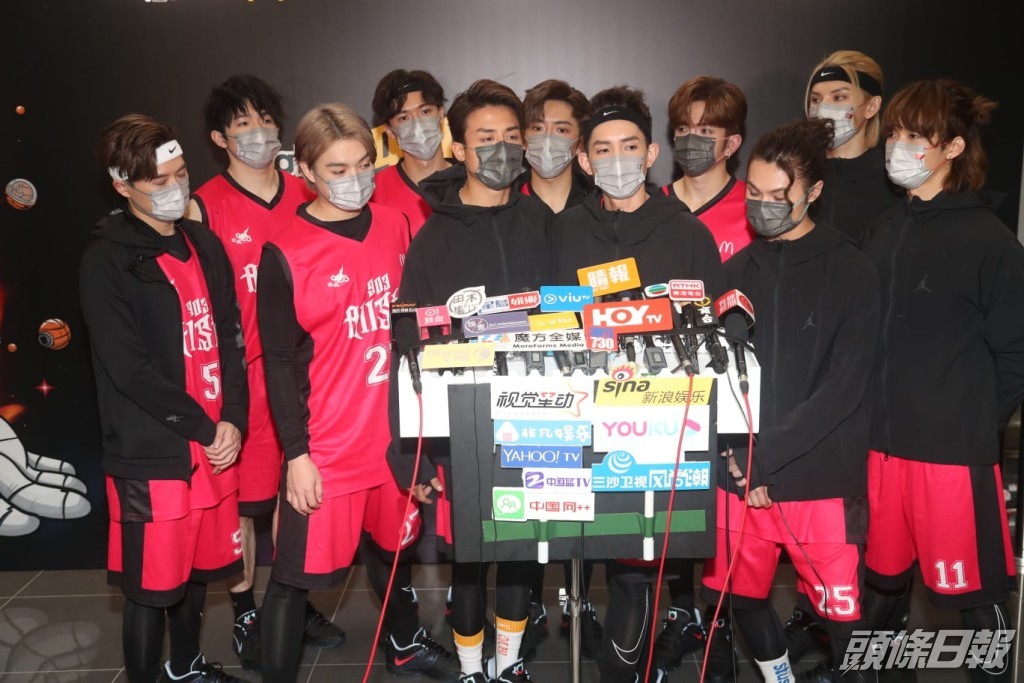 MIRROR成員被問到紅館舞台事故時，Lokman聞虛報數字一額汗。